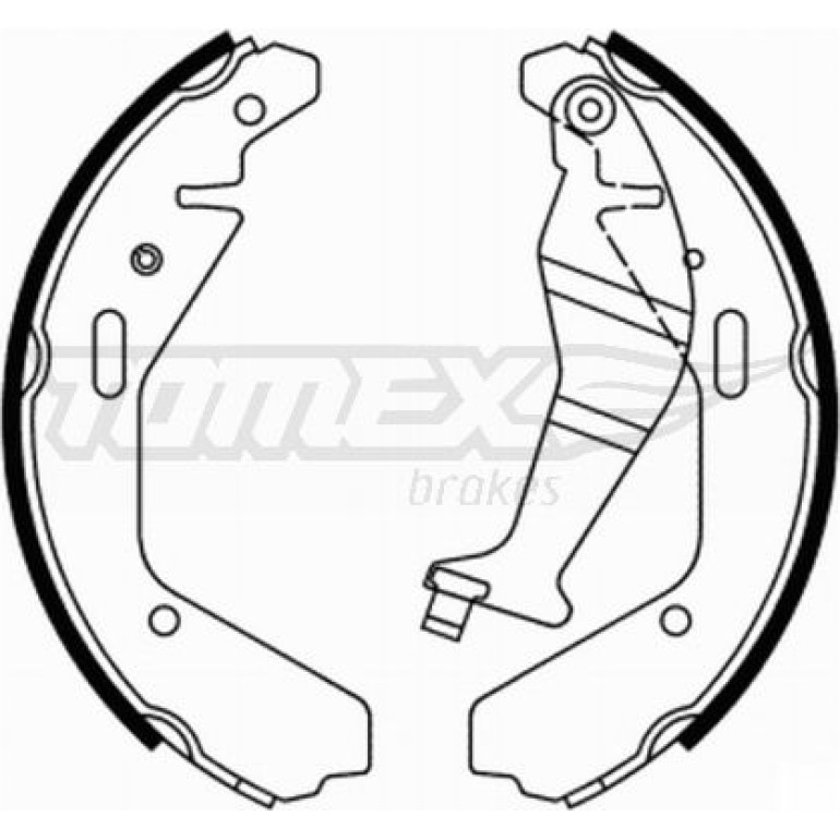 TOMEX brakes Bremsbackensatz TX 21-94 TOMEX brakes Bremsbackensatz TX 21-94