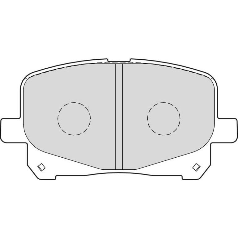 VALEO Bremsbeläge 301025