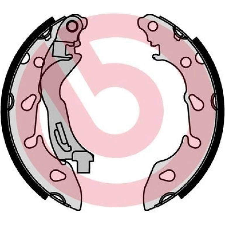 Bremsbackensatz HA S 24 553 Bremsbackensatz HA S 24 553