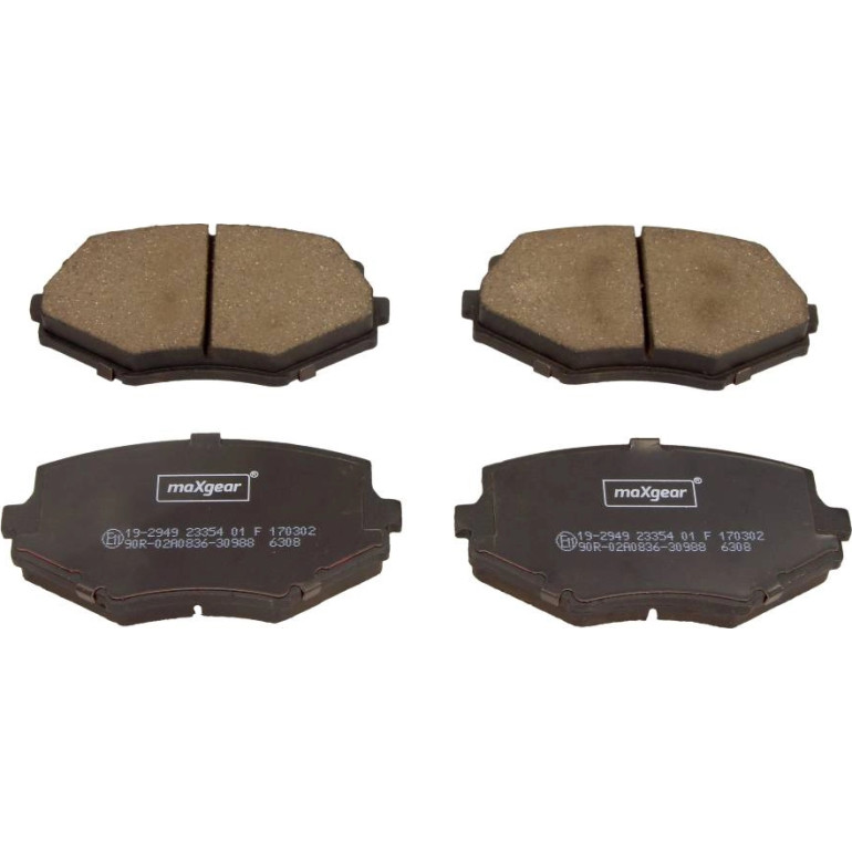 Bremsbelagsatz Mazda P. Mx-5 94-/98-05 19-2949