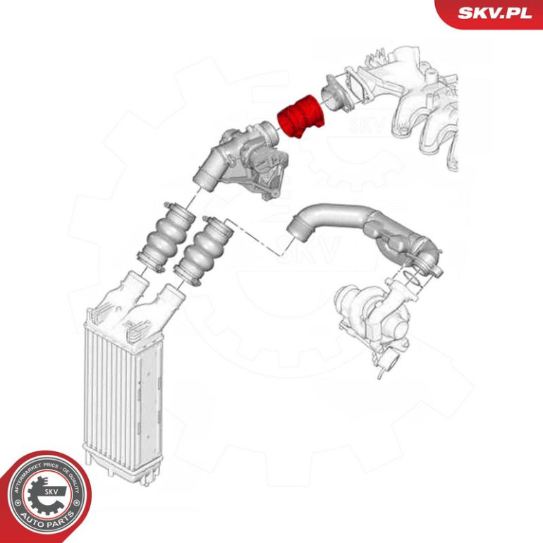 ESEN SKV Ladeluftschlauch 24SKV562 ESEN SKV Ladeluftschlauch 24SKV562