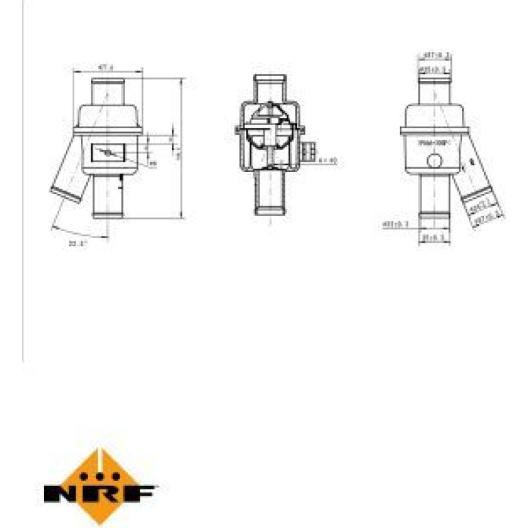 NRF Thermostat, Kühlmittel 725018 NRF Thermostat, Kühlmittel 725018