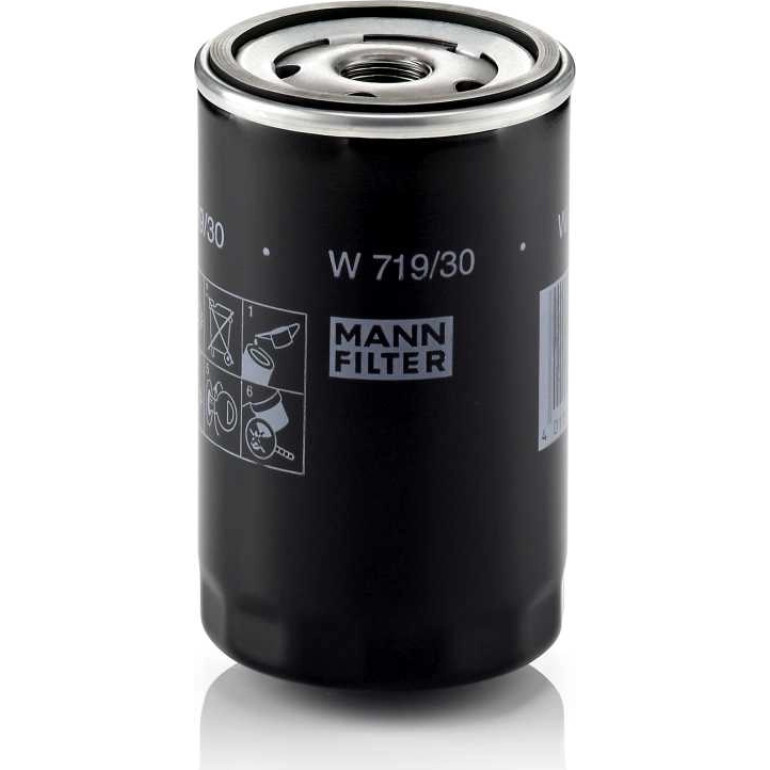 Mann & Hummel Ölfilter PKW W 719/30 Mann & Hummel Ölfilter PKW W 719/30
