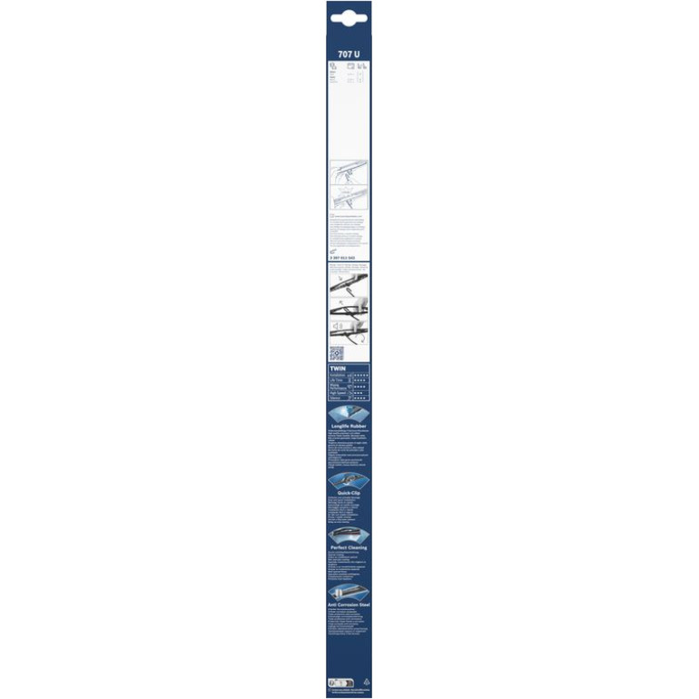 Bosch Wischerblatt 707U 3397011543 Bosch Wischerblatt 707U 3397011543