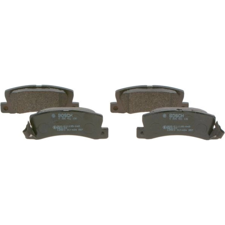 Bosch Bremsbelagsatz 0 986 461 136 Bosch Bremsbelagsatz 0 986 461 136