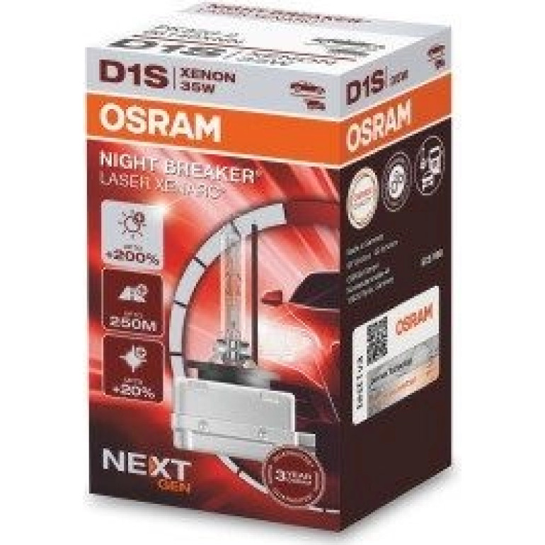 D1S 12/24V XENARC® NIGHT BREAKER® LASER +200% 3 Jahre Garantie 1 st. OSRAM 66140XNN D1S 12/24V XENARC® NIGHT BREAKER® LASER +200% 3 Jahre Garantie 1 st. OSRAM 66140XNN