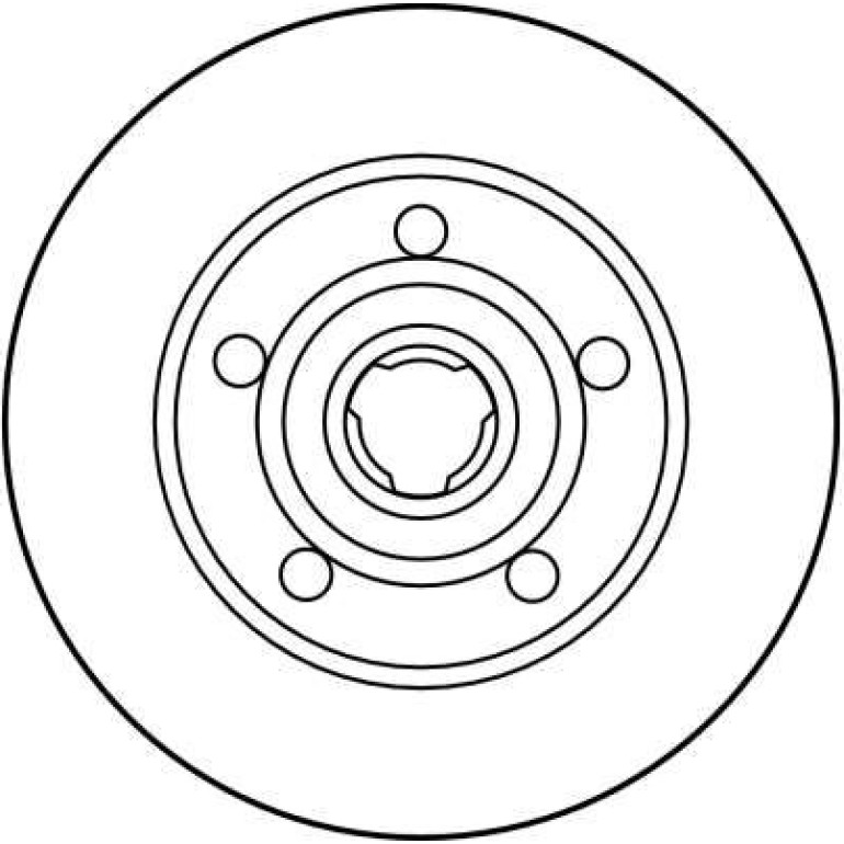 Bremsscheibe Vw T. A4 1.6-2.8 DF2771 Bremsscheibe Vw T. A4 1.6-2.8 DF2771