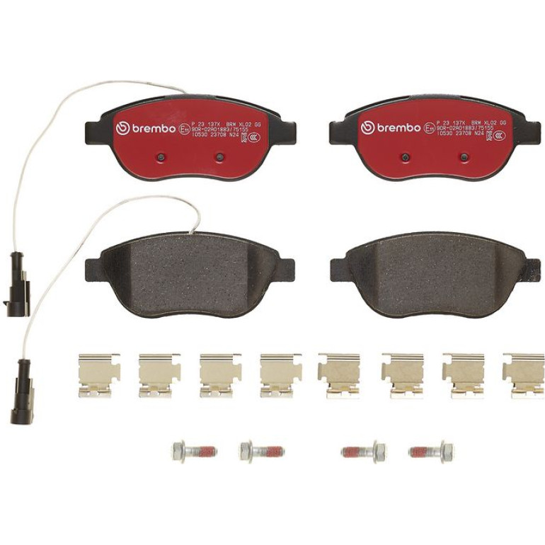 BREMBO Bremsklötze VA P 23 137X BREMBO Bremsklötze VA P 23 137X