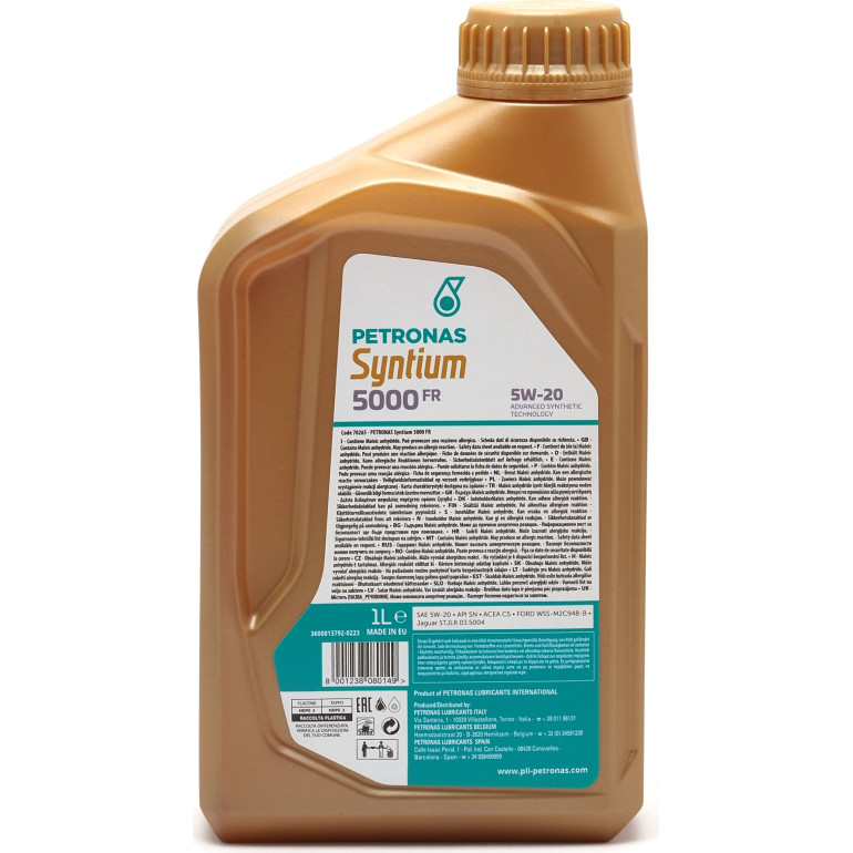 PETRONAS Syntium 5000 FR 5W-20 70265E18EU