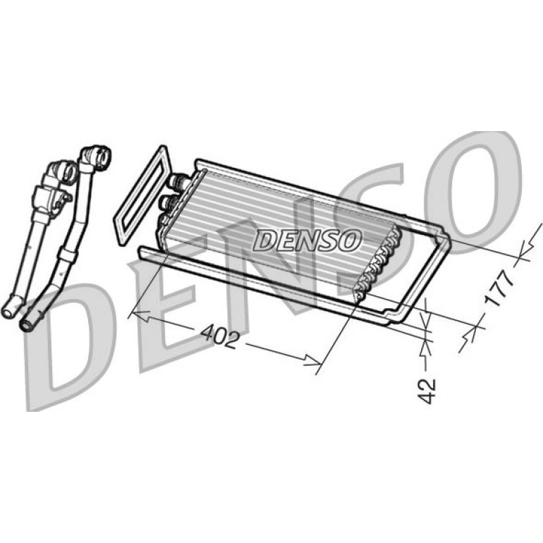 DENSO Heizkörper DRR12101 DENSO Heizkörper DRR12101