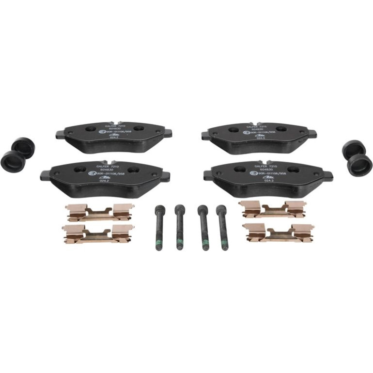 Bremsbelagsatz Iveco P. Täglich 06-14 13.0460-4830.2 Bremsbelagsatz Iveco P. Täglich 06-14 13.0460-4830.2