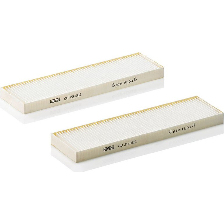 Mann & Hummel Innenraumfilter PKW CU 29 002-2 Mann & Hummel Innenraumfilter PKW CU 29 002-2
