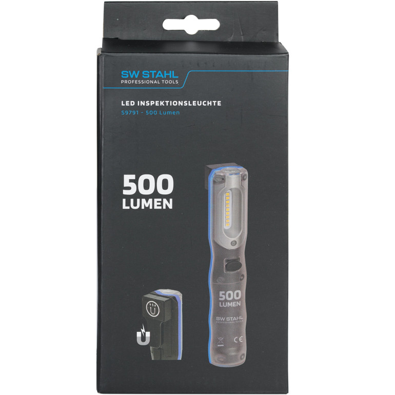 SW-Stahl LED Inspektionslampe 500 Lumen S9791 SW-Stahl LED Inspektionslampe 500 Lumen S9791