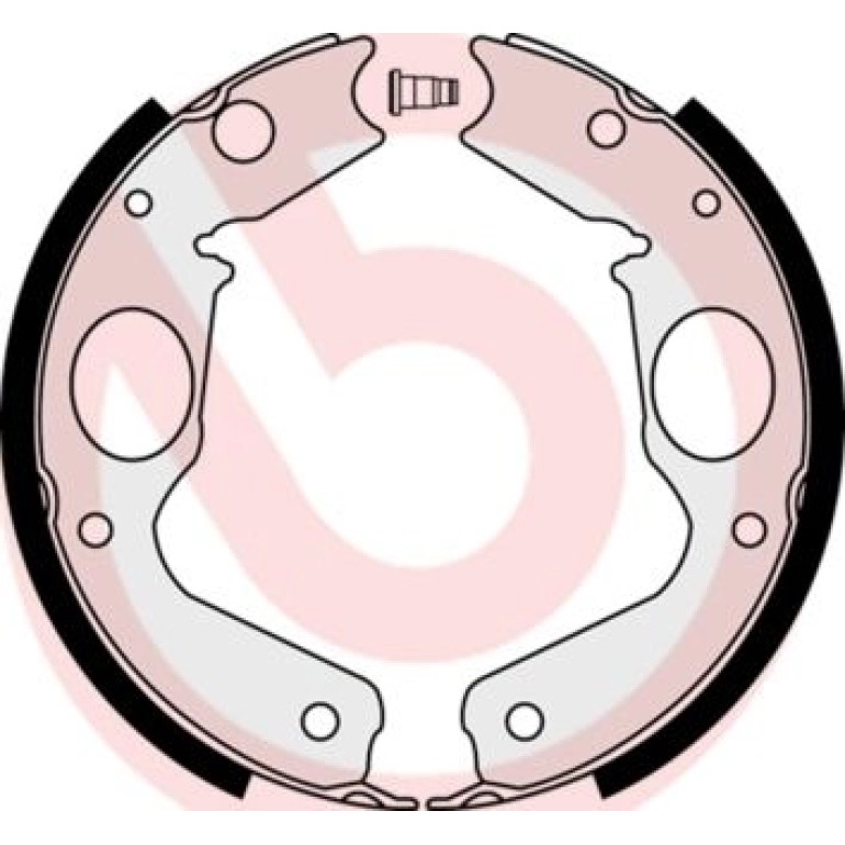 Bremsbackensatz HA S 54 518 Bremsbackensatz HA S 54 518