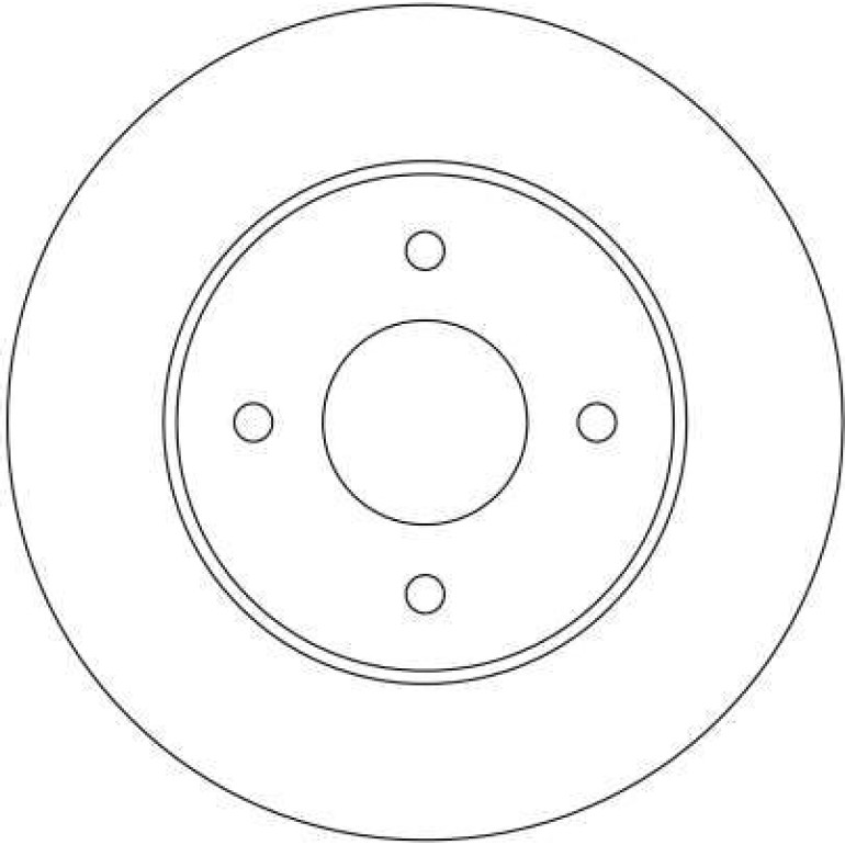 85 482 025 Bremsscheibe HA DF4240 85 482 025 Bremsscheibe HA DF4240