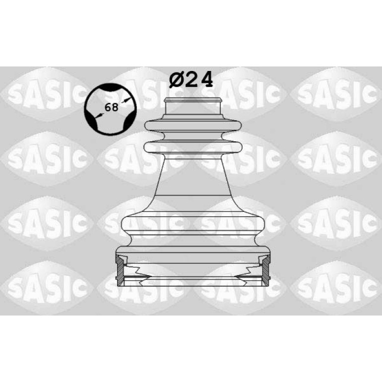 Faltenbalg, Antriebswelle Renault Clio 1904025