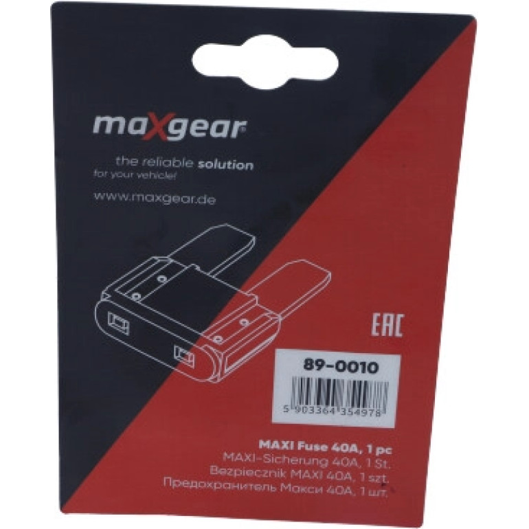 Sicherung 89-0010 Sicherung 89-0010