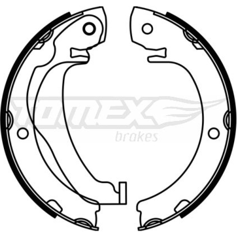 TOMEX brakes Bremsbackensatz TX 23-05 TOMEX brakes Bremsbackensatz TX 23-05