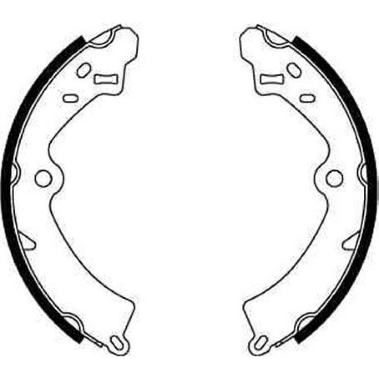 89 461 004 Bremsbacken GS8278 89 461 004 Bremsbacken GS8278