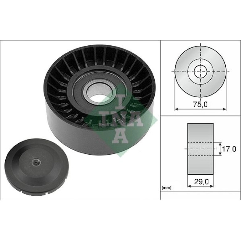 Umlenk-/Führungsrolle, Keilrippenriemen 532 0536 10 Umlenk-/Führungsrolle, Keilrippenriemen 532 0536 10