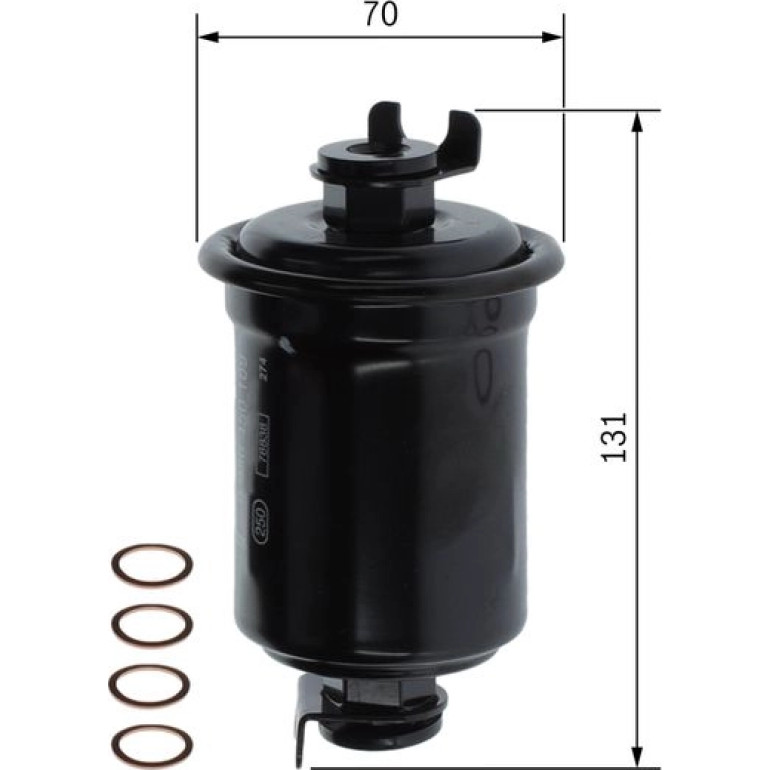 Kraftstofffilter 0 986 450 109 Kraftstofffilter 0 986 450 109