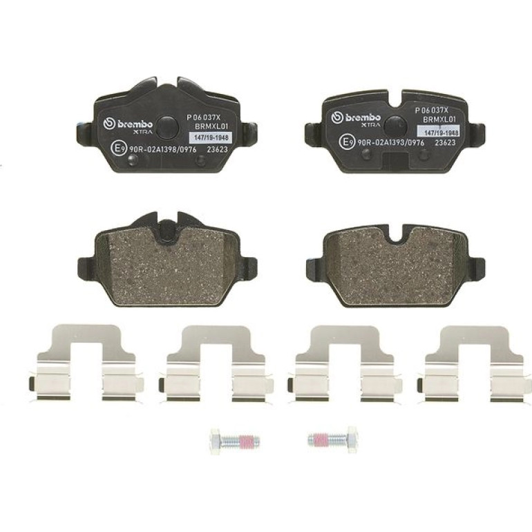 BREMBO Bremsklötze Xtra HA P 06 037X BREMBO Bremsklötze Xtra HA P 06 037X
