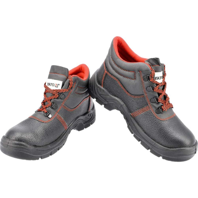 Sicherheitsschuh Stiefel Trat S1 Größe 42 Glattleder YT-80736 Sicherheitsschuh Stiefel Trat S1 Größe 42 Glattleder YT-80736