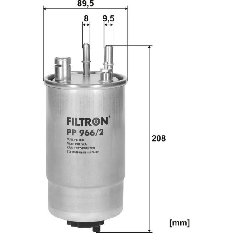 FILTRON Kraftstofffilter PP 966/2 FILTRON Kraftstofffilter PP 966/2