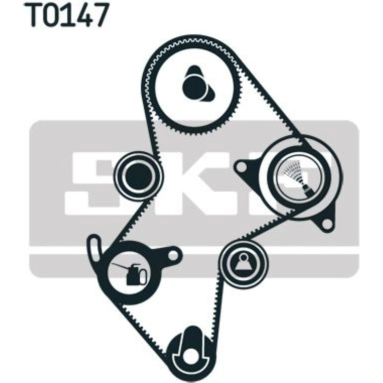 SKF Zahnriemensatz VKMA 06114 SKF Zahnriemensatz VKMA 06114