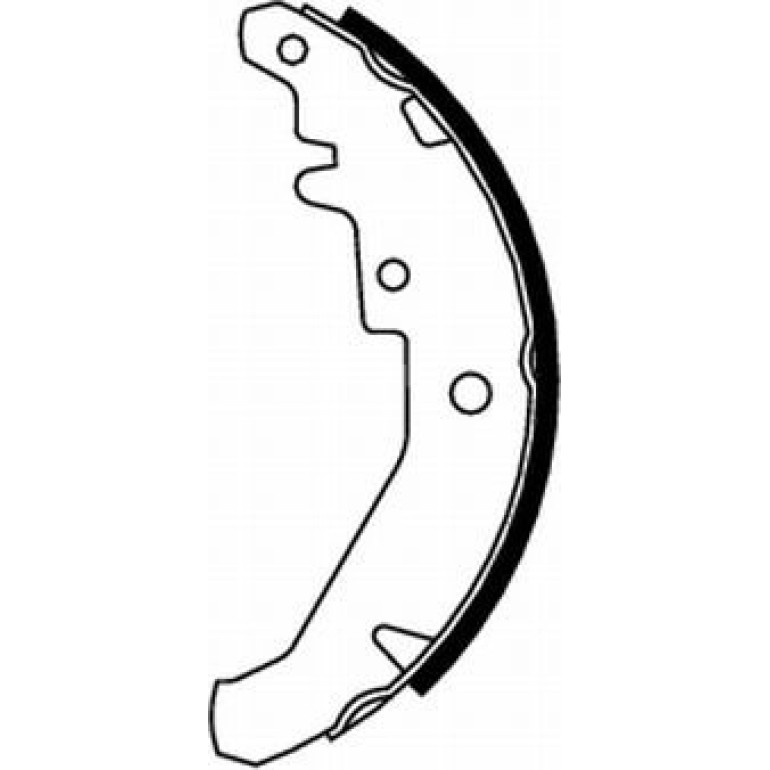 Bremsbacken Fiat Palio/Siena/Albea 185 29 91061500 Bremsbacken Fiat Palio/Siena/Albea 185 29 91061500