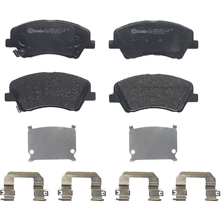 BREMBO Bremsklötze VA P 30 098 BREMBO Bremsklötze VA P 30 098