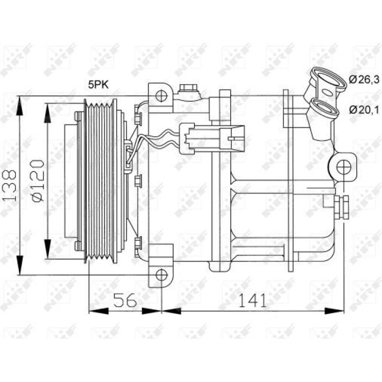 Kompressor, Klimaanlage 32117 Kompressor, Klimaanlage 32117