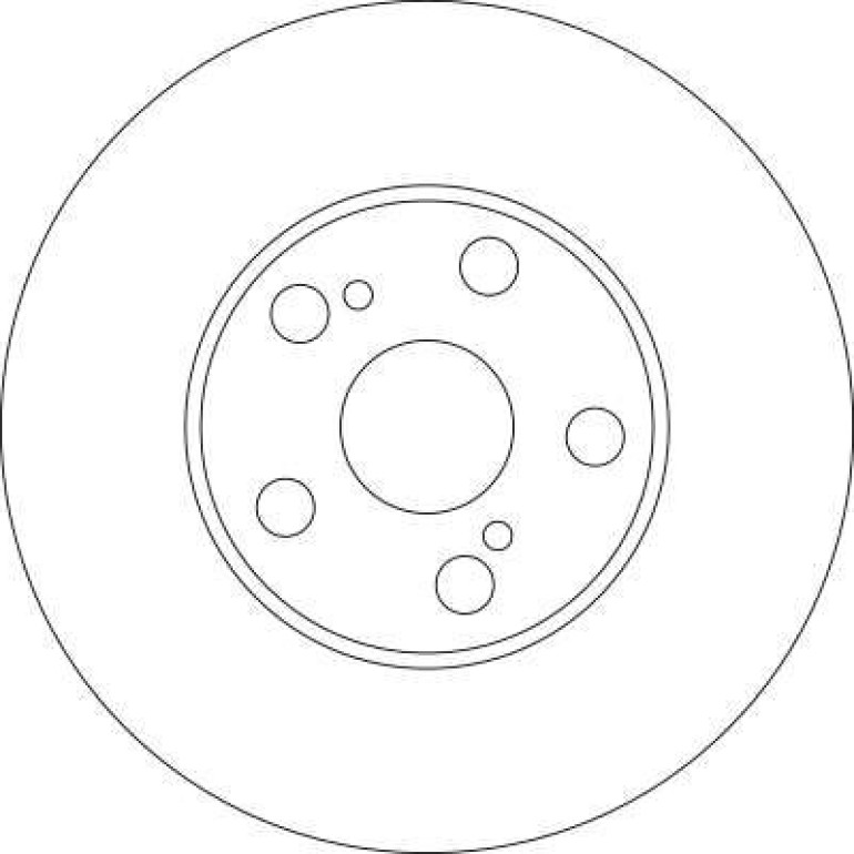 Bremsscheibe Toyota P. Avensis DF4416 Bremsscheibe Toyota P. Avensis DF4416