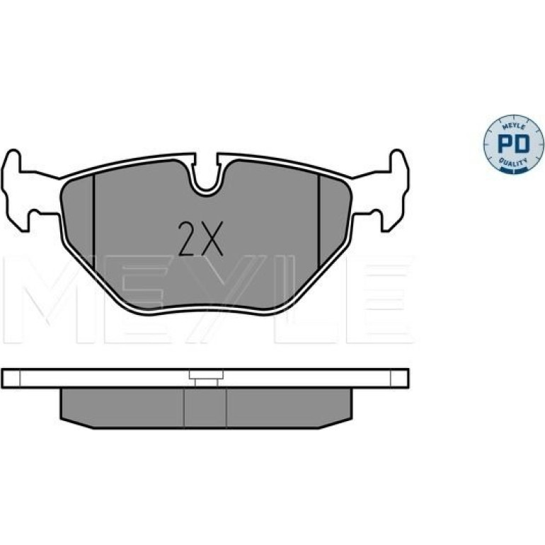 Bremsbelagsatz Bmw T. E36 316-328 09/90-2000 025 216 0717/PD Bremsbelagsatz Bmw T. E36 316-328 09/90-2000 025 216 0717/PD
