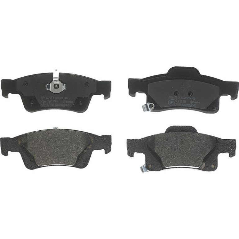 BREMBO Bremsklötze HA P 37 016 BREMBO Bremsklötze HA P 37 016