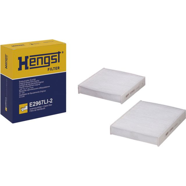 HENGST FILTER Filter, Innenraumluft E2967LI-2 HENGST FILTER Filter, Innenraumluft E2967LI-2