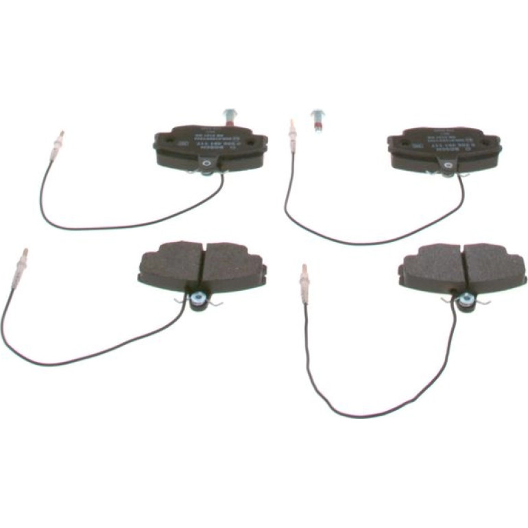 Bosch Bremsbelagsatz 0 986 461 117