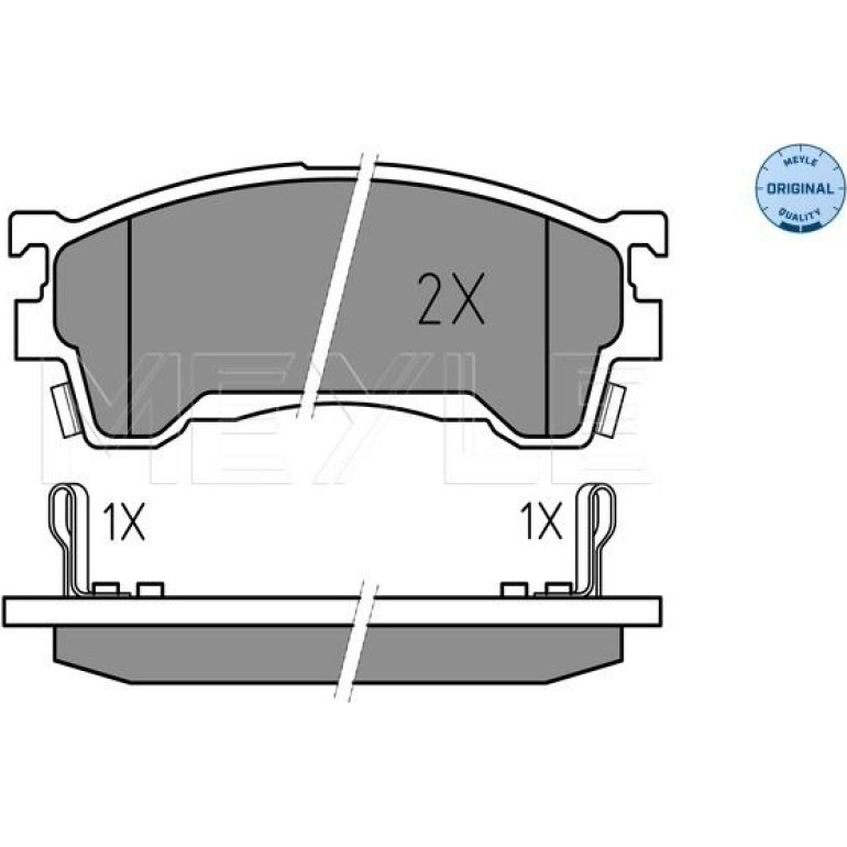 Bremsbelagsatz Mazda S. 323/626/Premacy/Xedos 91-05 Mit Sensor 025 217 5416/W Bremsbelagsatz Mazda S. 323/626/Premacy/Xedos 91-05 Mit Sensor 025 217 5416/W