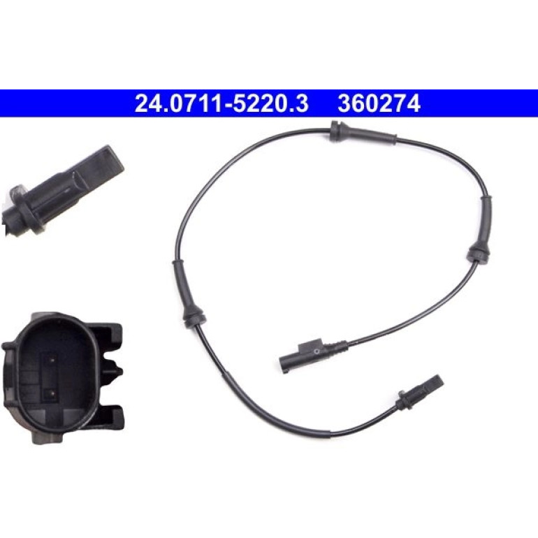 ATE ABS Sensor 24.0711-5220.3 ATE ABS Sensor 24.0711-5220.3