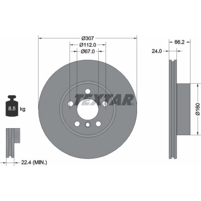 Bremsscheibe 92326805 Bremsscheibe 92326805