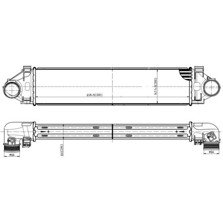 LADELUFTKÜHLER NRF309064 LADELUFTKÜHLER NRF309064