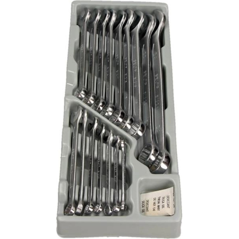 Satz Ringmaulschlüssel 16-Teilig, Modul 1/3 SE-81516 Satz Ringmaulschlüssel 16-Teilig, Modul 1/3 SE-81516