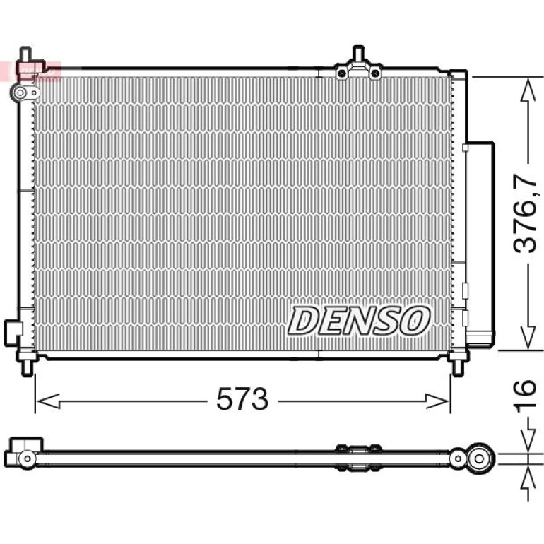 DENSO Kondensator, Klimaanlage DCN40031 DENSO Kondensator, Klimaanlage DCN40031
