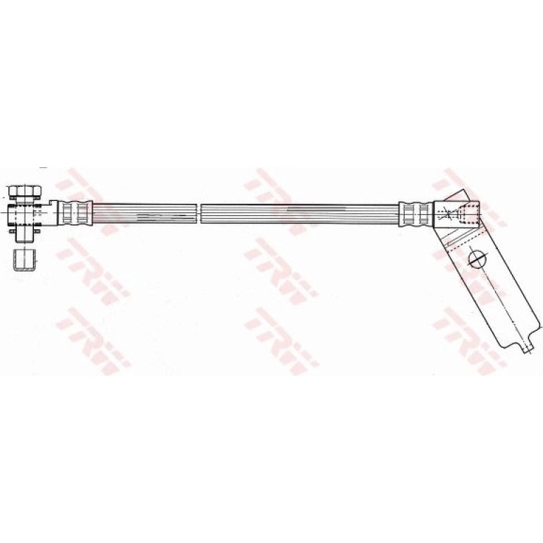 Bremsschlauch VA li PHD952 Bremsschlauch VA li PHD952