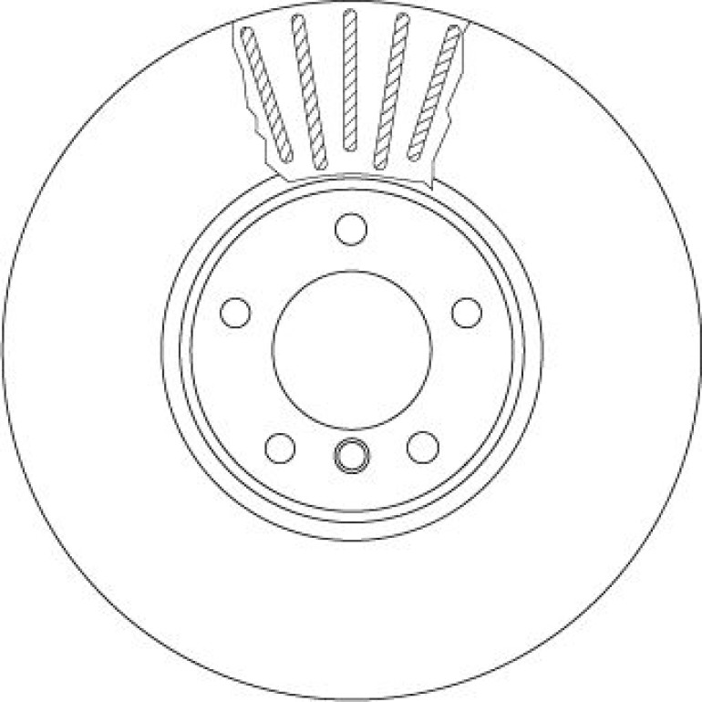 Bremsscheibe Bmw P. 3.0D E60/61/63/64 04 DF6003S Bremsscheibe Bmw P. 3.0D E60/61/63/64 04 DF6003S