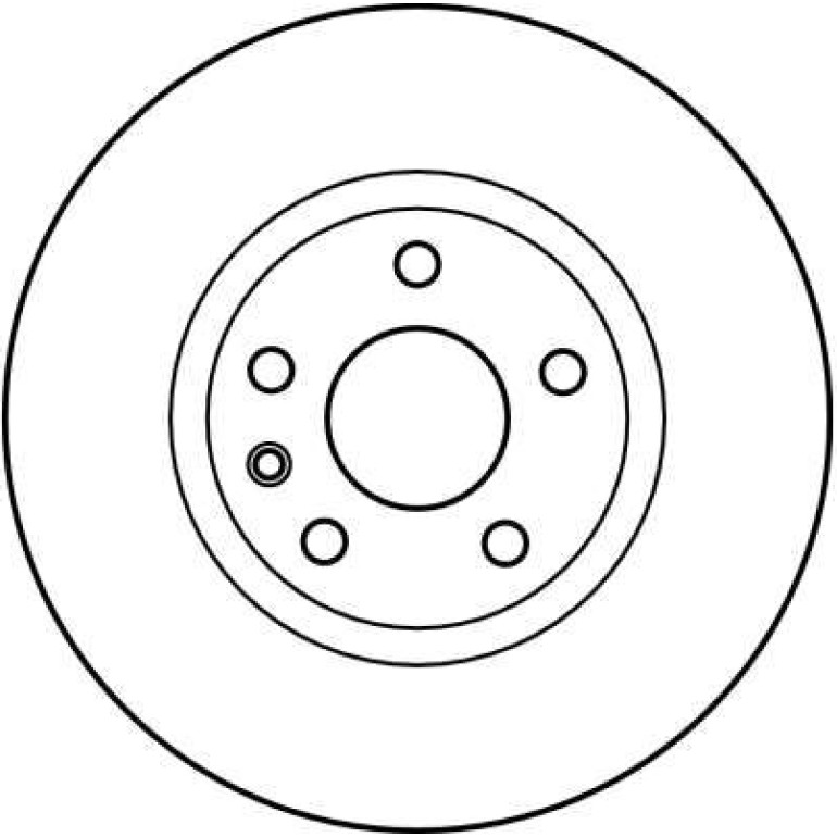 Bremsscheibe Opel P. Omega A/B DF2645 Bremsscheibe Opel P. Omega A/B DF2645
