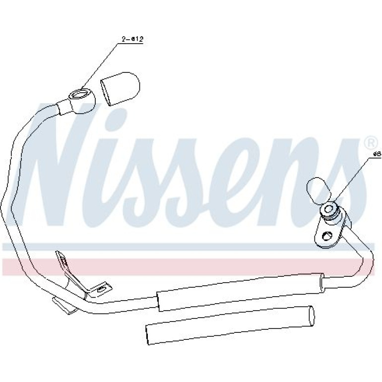 Nissens Ölleitung 935195 Nissens Ölleitung 935195