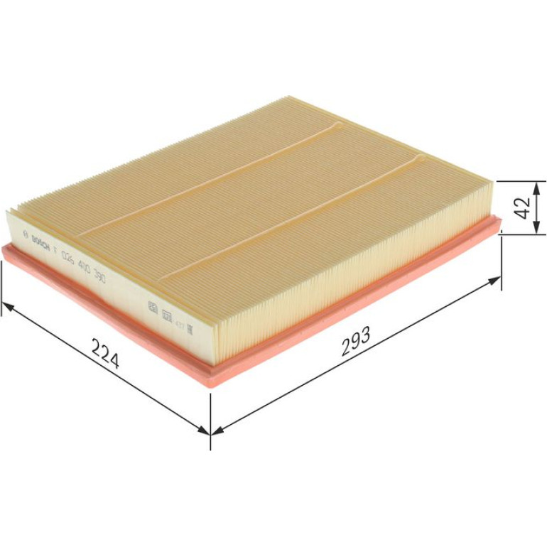 Luftfilter F 026 400 390 Luftfilter F 026 400 390