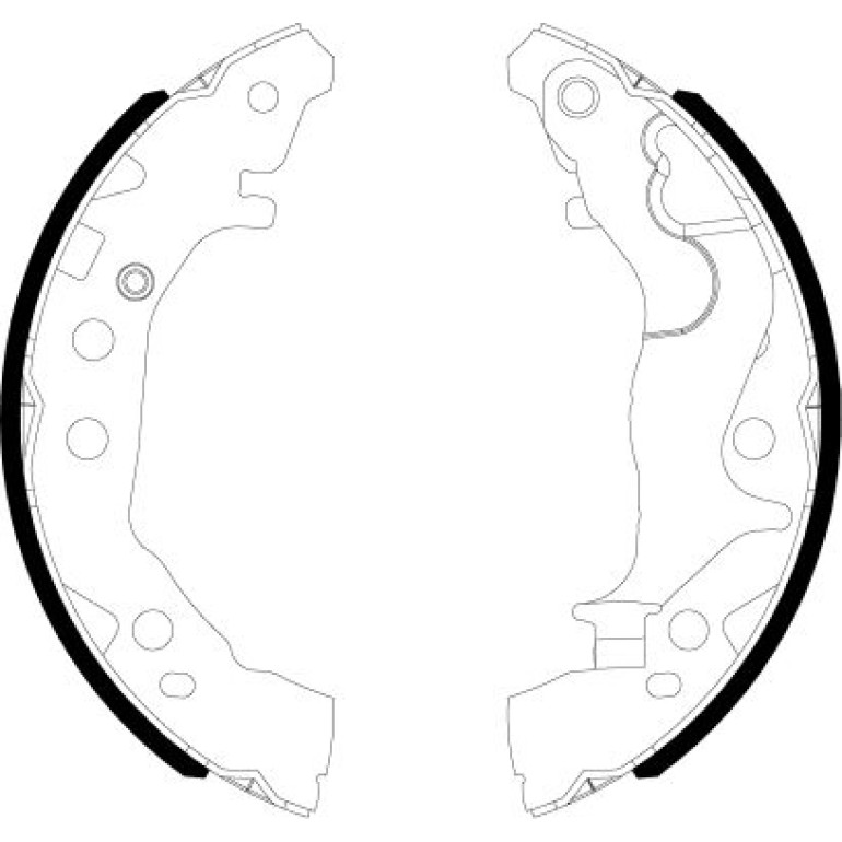 Bremsbackensatz 91086800 Bremsbackensatz 91086800
