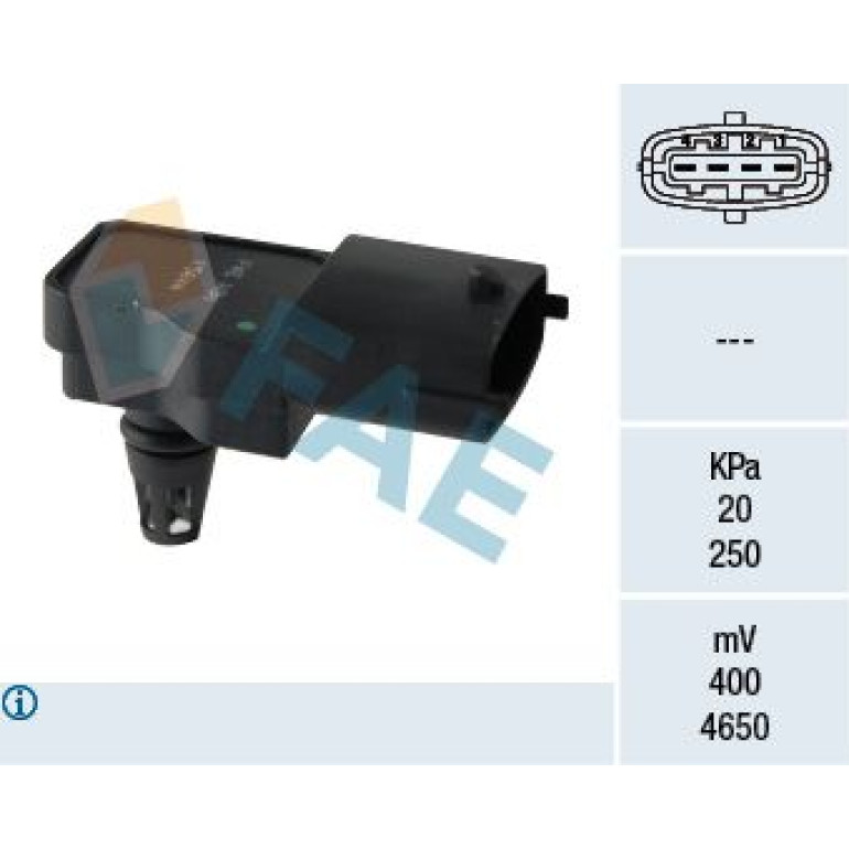 FAE Sensor, Saugrohrdruck 15044 FAE Sensor, Saugrohrdruck 15044